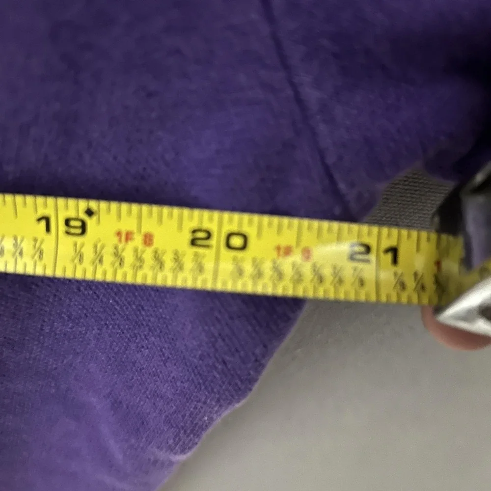 Polo Ralph Lauren Polo Shirt Mens L Purple Custom Slim Fit Big Pony 3 Striped